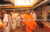 Sri Samyameendra Theertha Swamiji of Kashi Mutt visits Mahamaya Temple